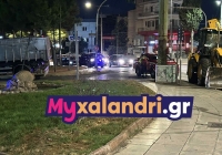Πτώση δέντρου στο Χαλάνδρι λόγω των ισχυρών ανέμων (εικόνες)