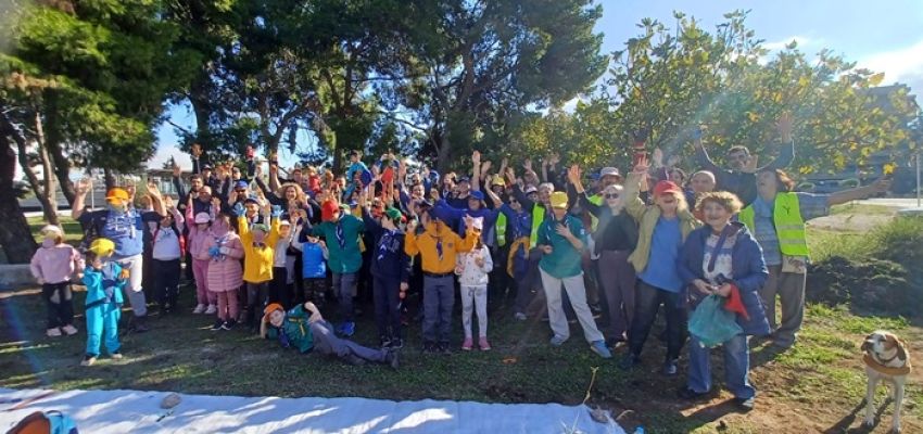 Με μαζική συμμετοχή έγινε η δενδροφύτευση στο πάρκο Φραγκοκκλησιάς και Πεντέλης