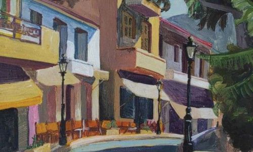 “Ανάμεσα σε δύο κόσμους”: Έκθεση ζωγραφικής - γελοιογραφίας του Πάνου Ιατρίδη στην Γκαλερί Χρυσόθεμις, στο Χαλάνδρι