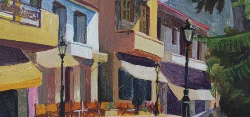 “Ανάμεσα σε δύο κόσμους”: Έκθεση ζωγραφικής - γελοιογραφίας του Πάνου Ιατρίδη στην Γκαλερί Χρυσόθεμις, στο Χαλάνδρι
