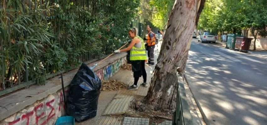 Επανέναρξη των εξορμήσεων της υπηρεσίας Καθαριότητας του Δήμου Χαλανδρίου για την οδοκαθάριση της πόλης
