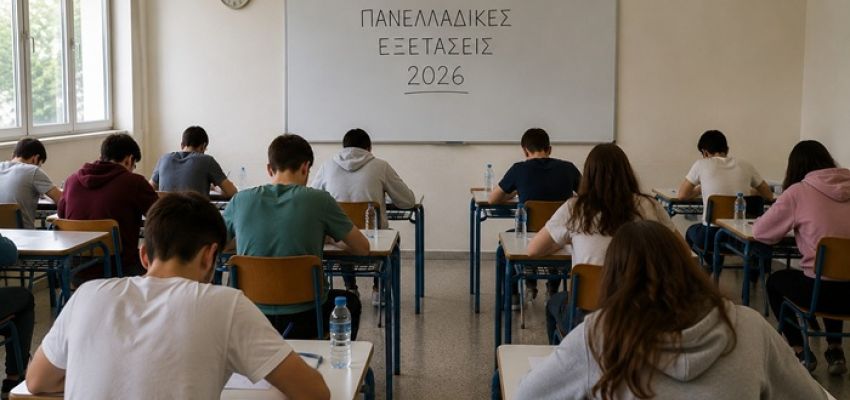 Μηνύματα και ευχές προς τους υποψηφίους των Πανελλαδικών Εξετάσεων 2026