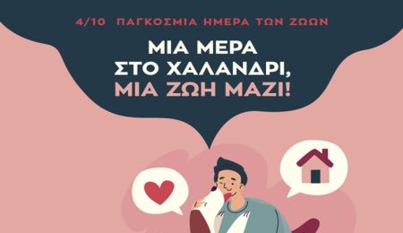 Ημέρα υιοθεσίας ζώων: “Μια μέρα στο Χαλάνδρι – Μια ζωή μαζί”