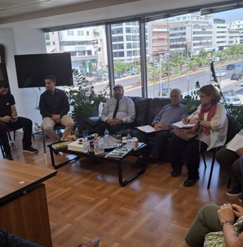 Συνάντηση δημάρχων της Αττικής για την ανάληψη δράσεων αλληλεγγύης στον παλαιστινιακό λαό